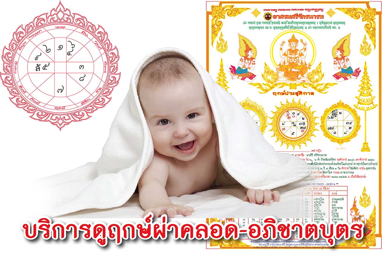 ฤกษ์ผ่าคลอด อภิชาตบุตร 2568